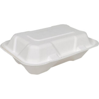 Sugarcane Clamshell Container