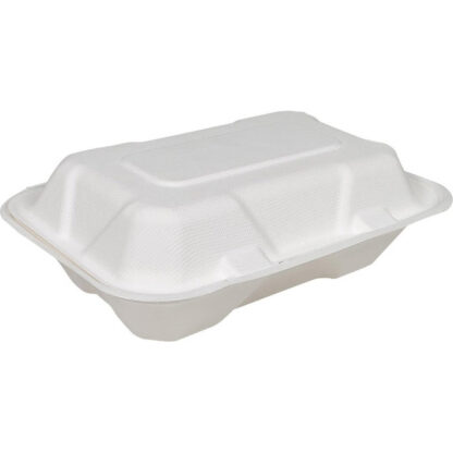 Sugarcane Clamshell Container
