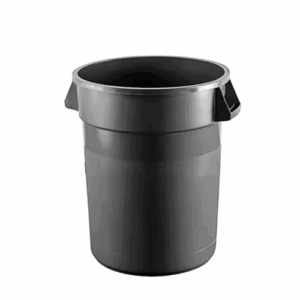 Grey round Container