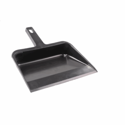 12' Black Plastic Dustpan