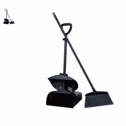 Lobby dustpan set 40' with lobby broom