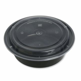 Round Plastic Containers
