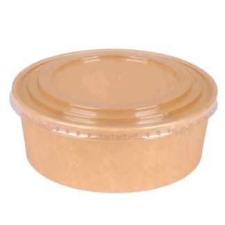 Kraft Round Salad Containers