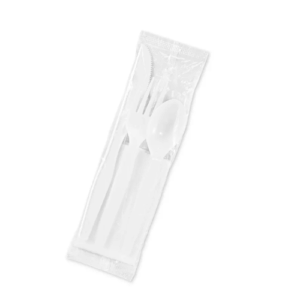 4 in 1 cutlery kit (spoon, fork, knife, napkin)